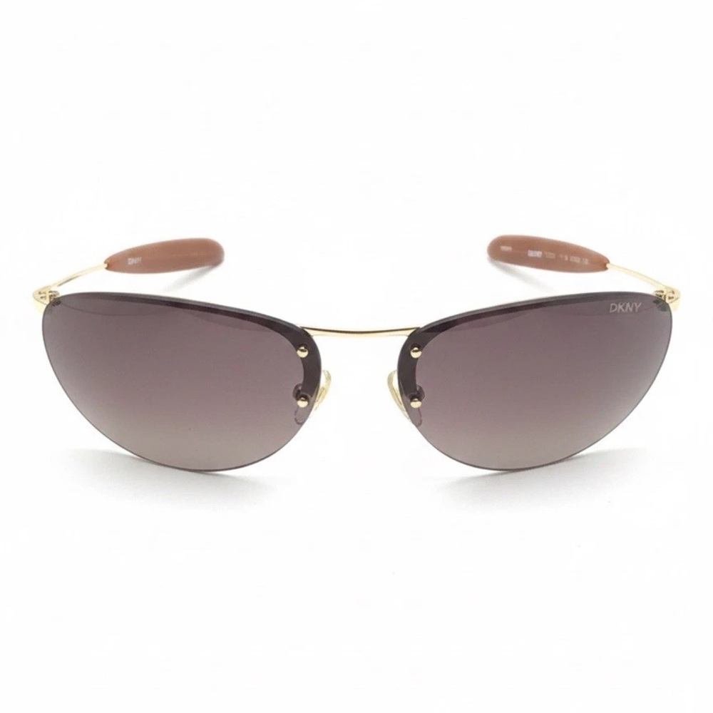 DKNY 7254S Sunglasses 717 63-14-115 Minimal Scratches